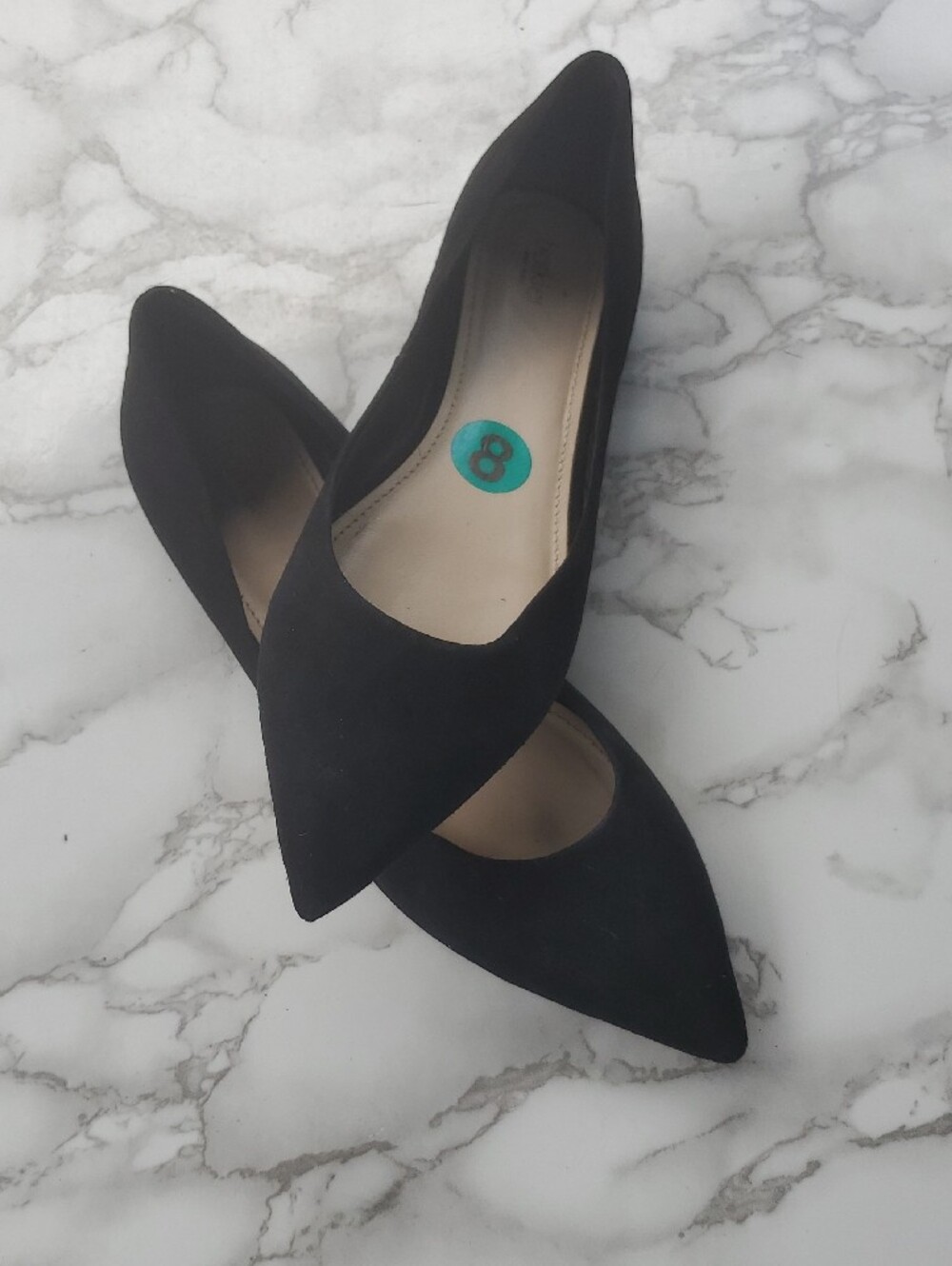Botkier Black Pointed-Toe Flats Size 8 | Worn ONCE (Survived 1 Office Day)